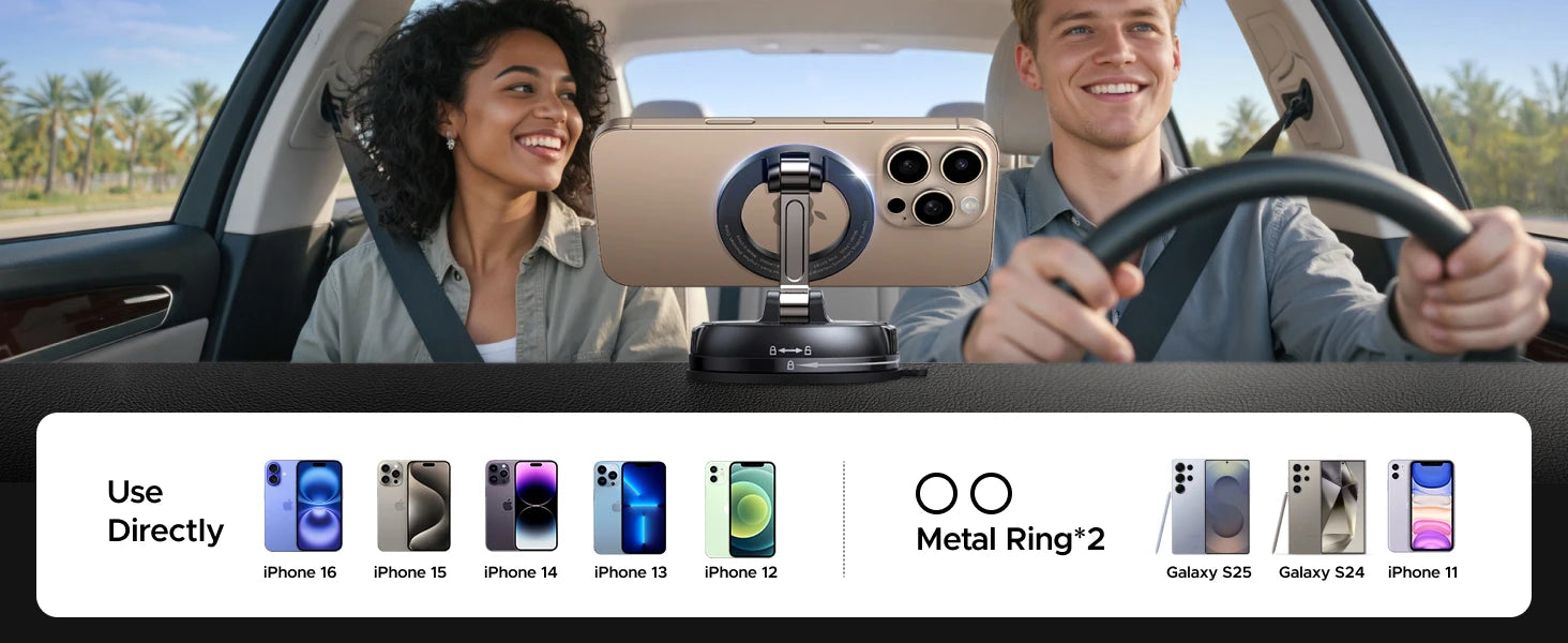 CowLost | ugreen-magnetic-car-phone-holder-dashboard-suction-cup-360 |16
