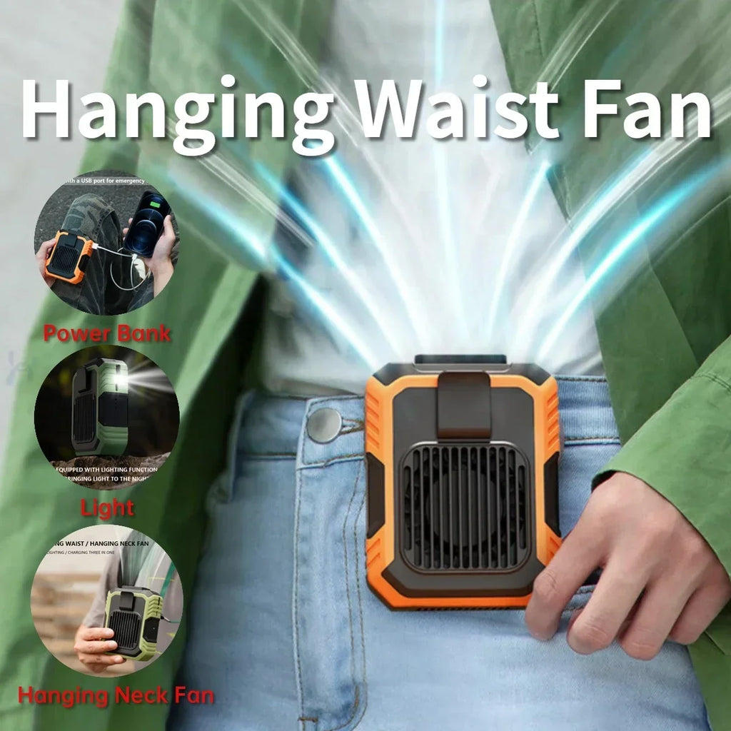 CowLost | product_id-portable-usb-rechargeable-3-speed-4000mah-bladeless-waist-fan-hands-free-cooling |1