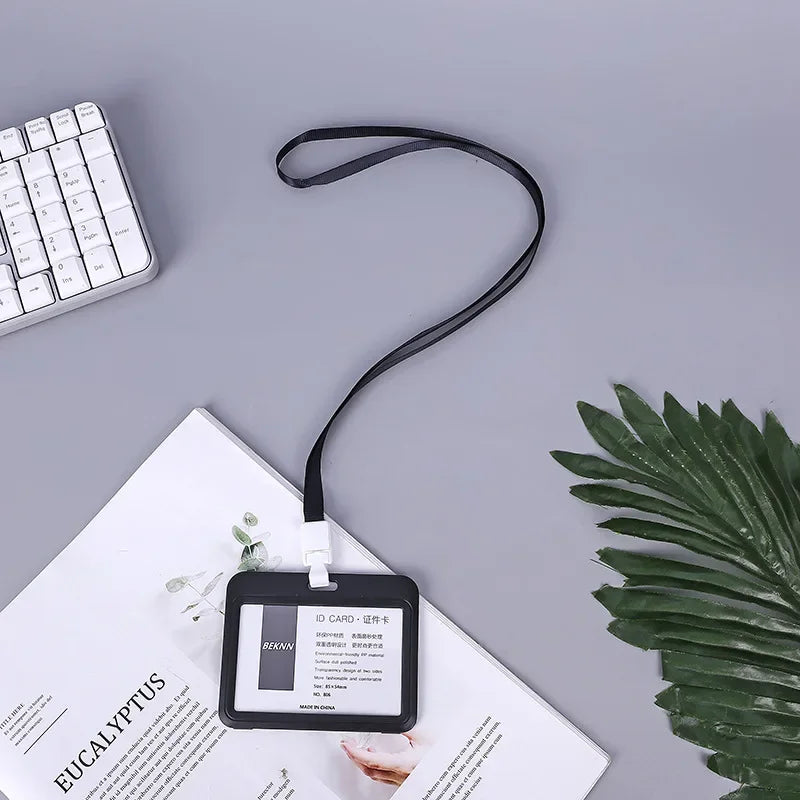 CowLost | uncategorized-plastic-work-card-holder-with-lanyard-rope |20