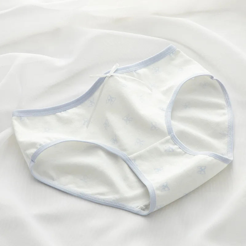 CowLost | product_id-ollymurscn-womens-cotton-low-waist-seamless-briefs-with-bow-detail |15