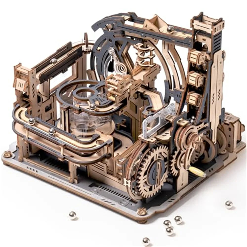 CowLost | fencing-barriers-robotime-rokr-electric-marble-spaceport-model-kit-3d-puzzle |1
