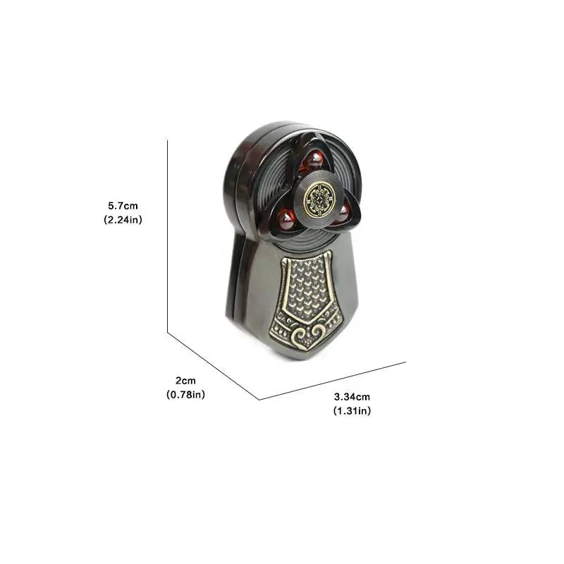 CowLost | product_id-shield-shaped-metal-stress-relief-slider-toy-for-adults-adhd-focus-gift |5