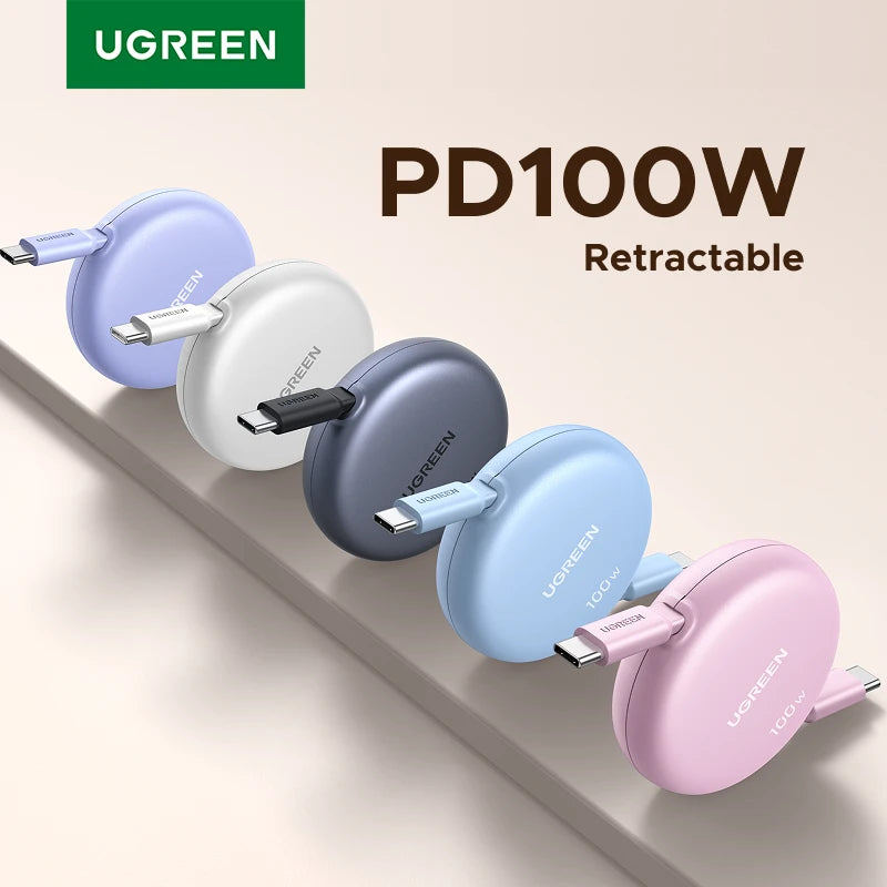 CowLost | ugreen-retractable-pd-100w-usb-c-to-usb-c-cable-fast-charging |1