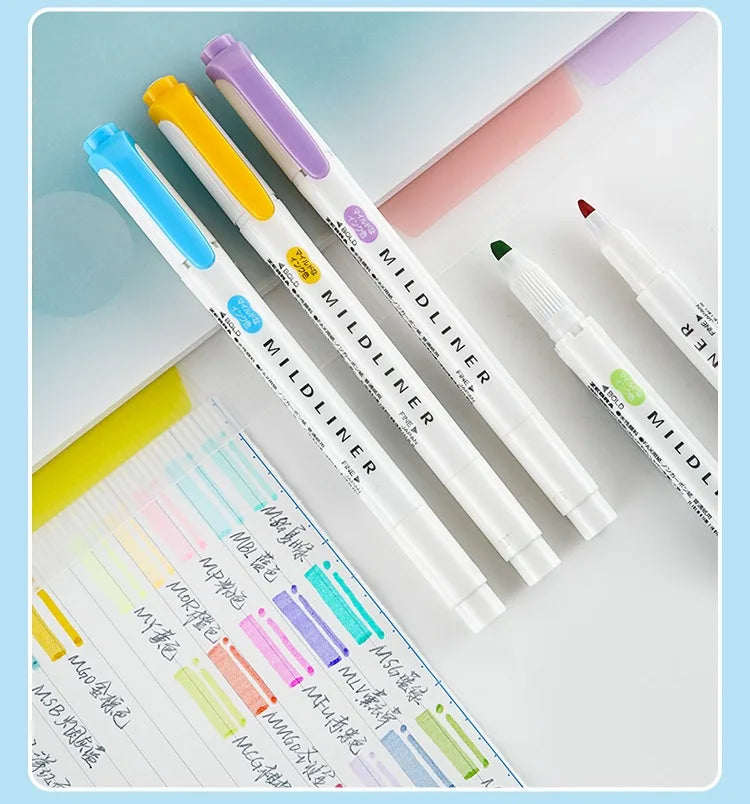 CowLost | product_id-zebra-wkt7-mildliner-dual-tip-highlighter-japanese-stationery-1pc |8
