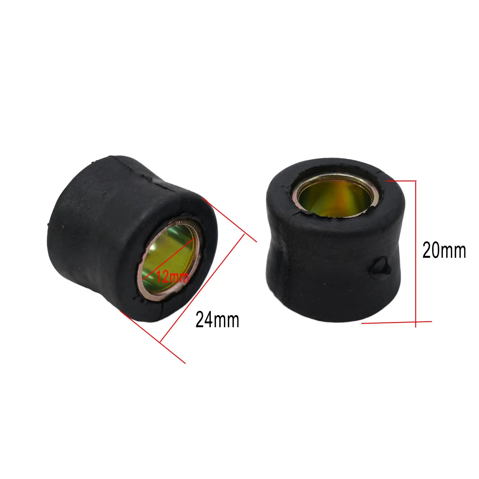 CowLost | product_id-4-2pcs-12mm-universal-shock-absorber-rubber-sleeves-for-motorcycle-electric-vehicle |2