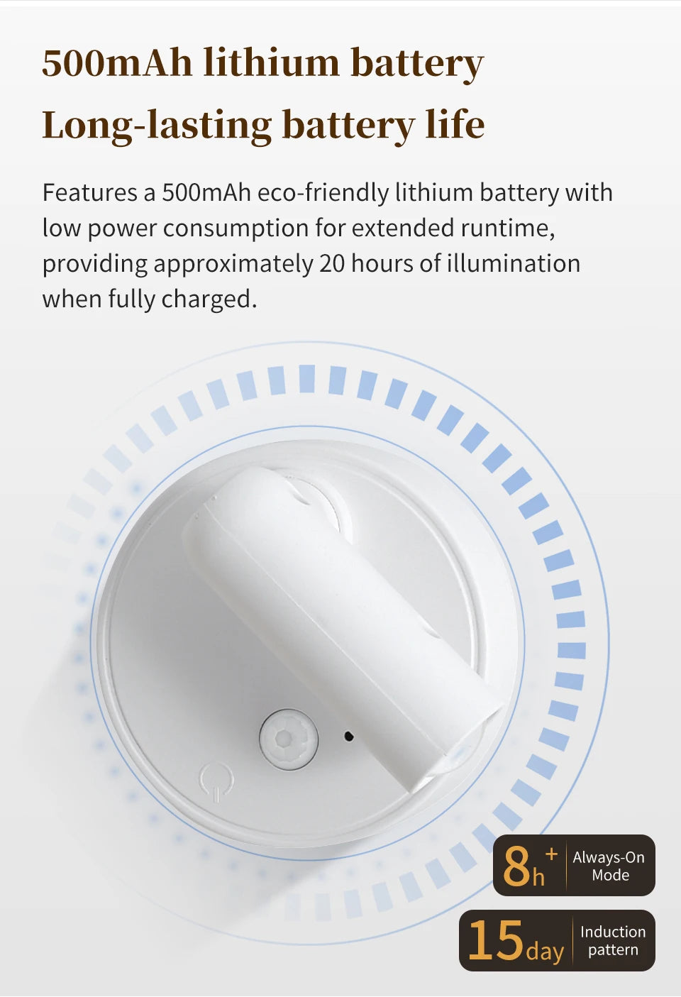 CowLost | product_id-magnetic-rotatable-touch-dimmable-rgb-3-color-led-spotlight-with-remote-usb-rechargeable-motion-sensor-wall-light |13