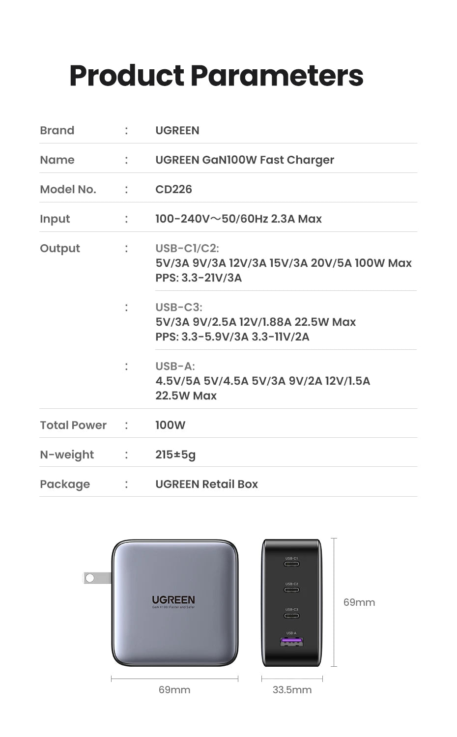 CowLost | ugreen-100w-gan-charger-usb-c-charger-qc4-0-3-0-quick-charge |19