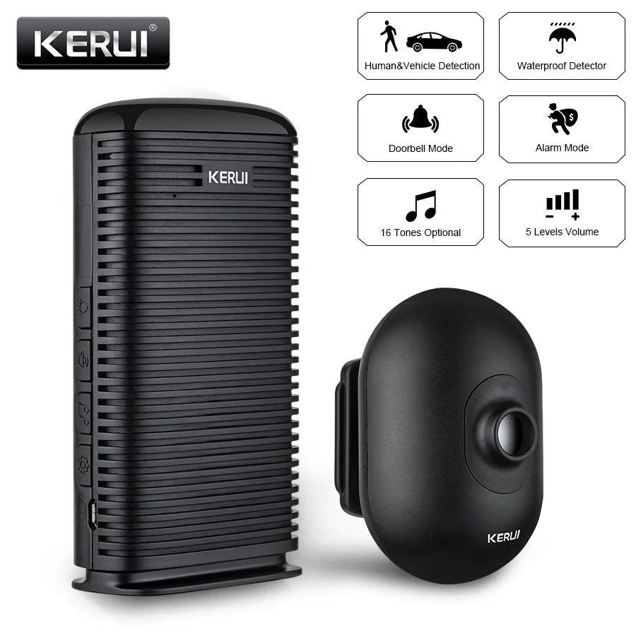 CowLost | fencing-barriers-kerui-wireless-smart-home-alarm-driveway-garage-burglar-sensor |1