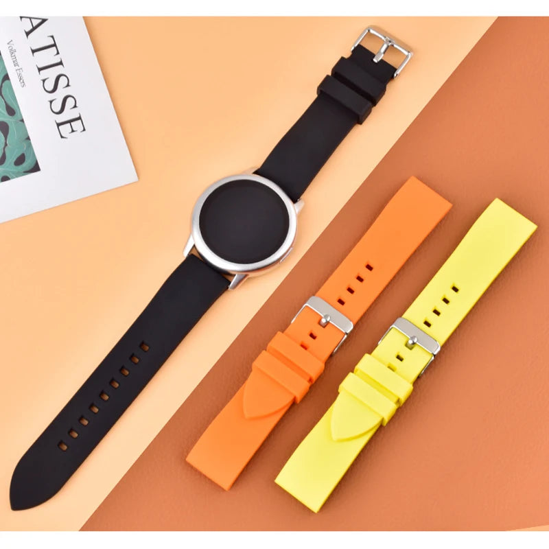 Silicone Watch Strap for Huawei Smartwatch & Rolex Water Ghost Waterproof Sports Wristband