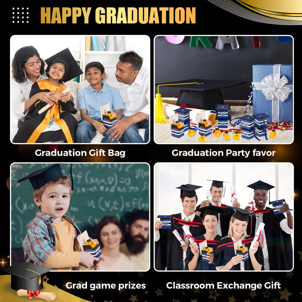 CowLost | product_id-graduation-duck-with-cap-gift-box-tassel-candy-box-party-favors-set |4