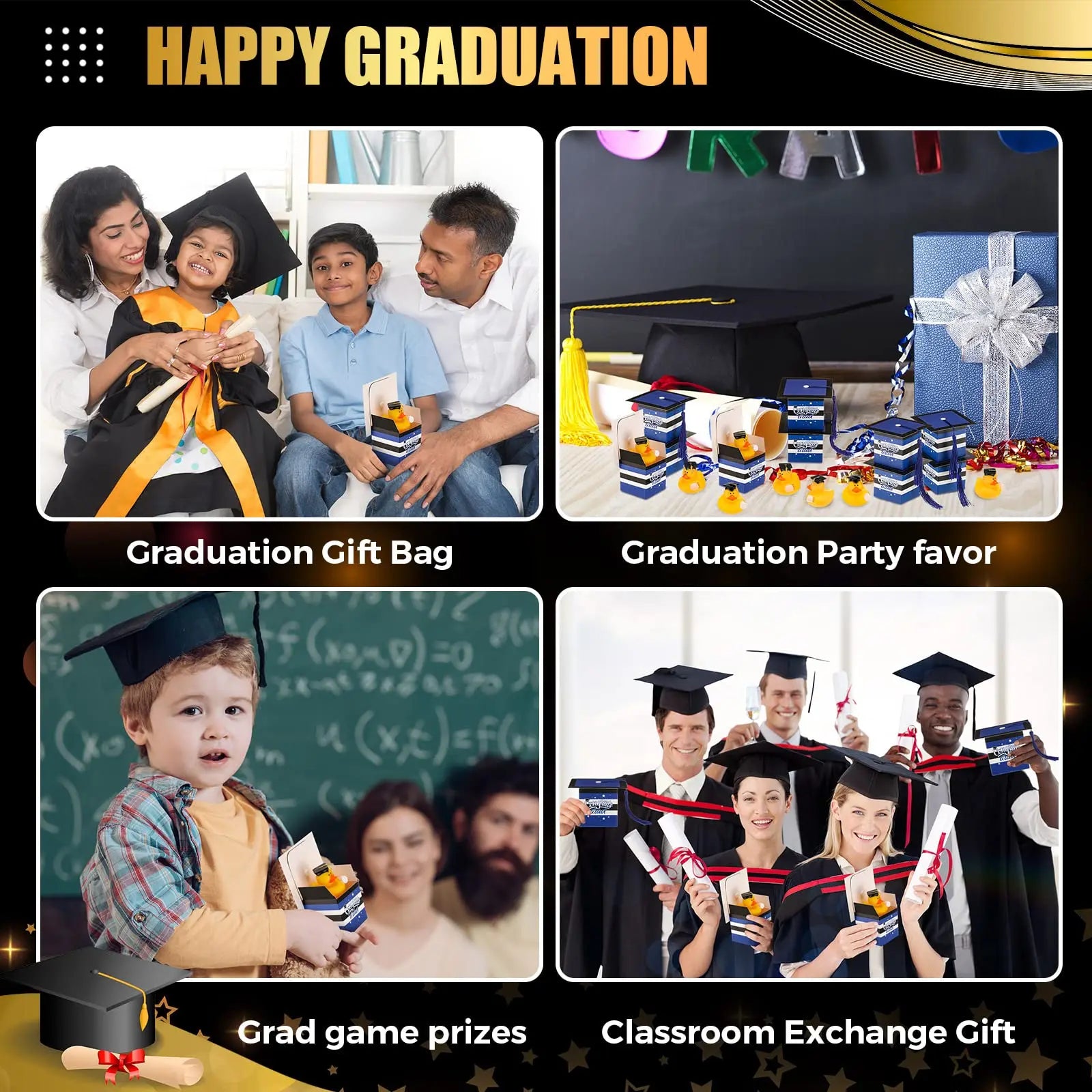 CowLost | product_id-graduation-duck-with-cap-gift-box-tassel-candy-box-party-favors-set |4