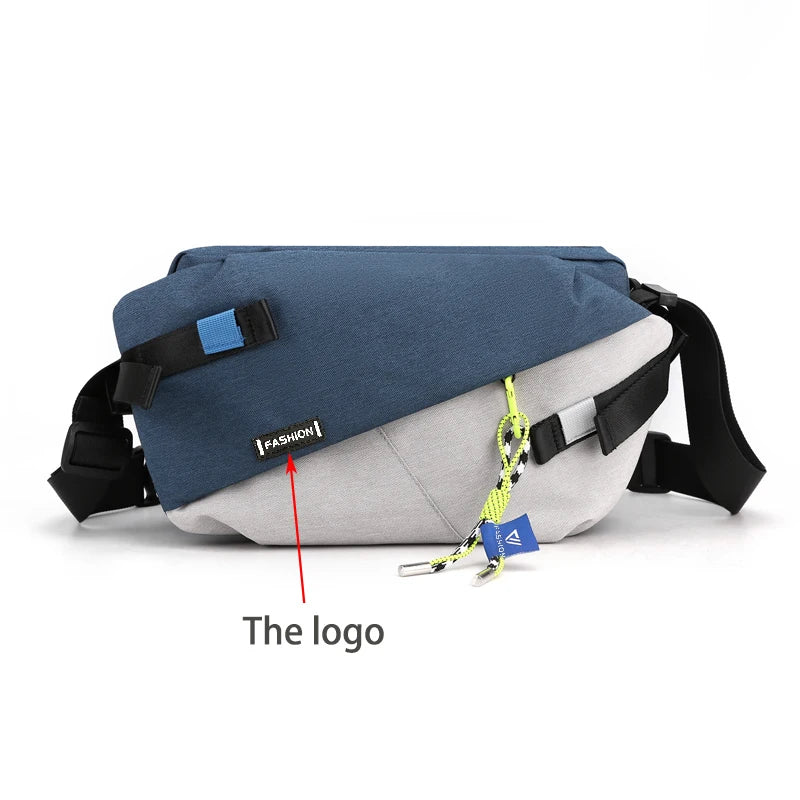 CowLost | uncategorized-high-quality-nylon-panelled-waist-packs-unisex-chest-crossbody-bag |24