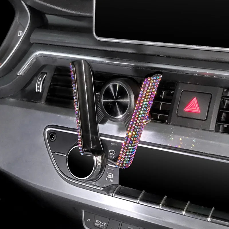 CowLost | product_id-diamond-crystal-car-air-vent-phone-holder-clip-stand-bracket-interior-accessory |40