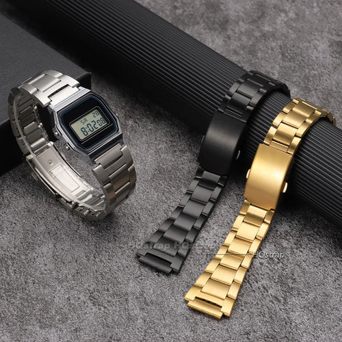 CowLost | product_id-18mm-ultra-thin-stainless-steel-watchband-for-casio-f-91w-ae1200-w-218-f84-f105-a158w |2
