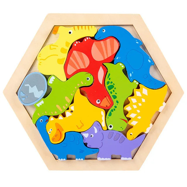 CowLost | fencing-barriers-wooden-baby-jigsaw-puzzle-toy-creative-3d-puzzle |21