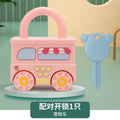 Montessori Baby Learning Lock with Key Number Matching Educational Toy for Kids 1-3 Years
