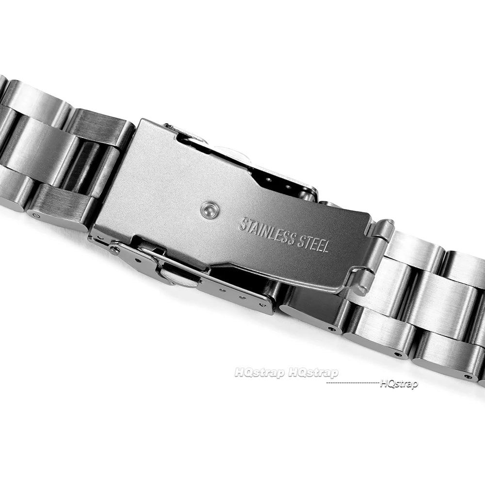 CowLost | product_id-stainless-steel-20-28mm-flat-end-oyster-style-watchband-with-folding-buckle |2