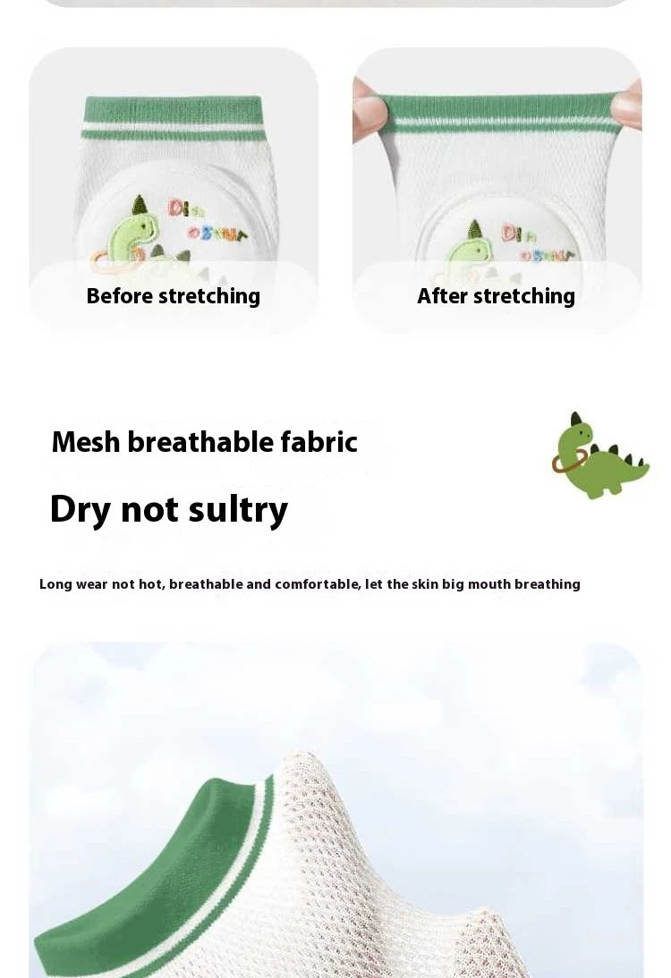 CowLost | arrival-baby-knee-pads-summer-thin-cartoon-kids-knee-pads-protective |10