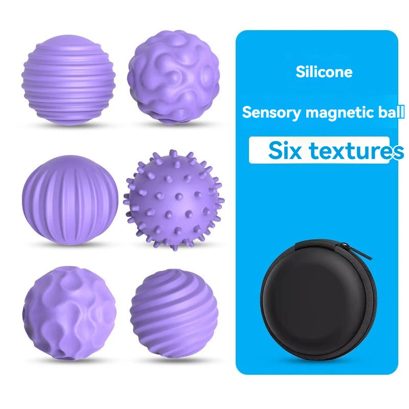 CowLost | product_id-6-textures-magnetic-silicone-fidget-stress-balls-for-adults-sensory-finger-toy |10