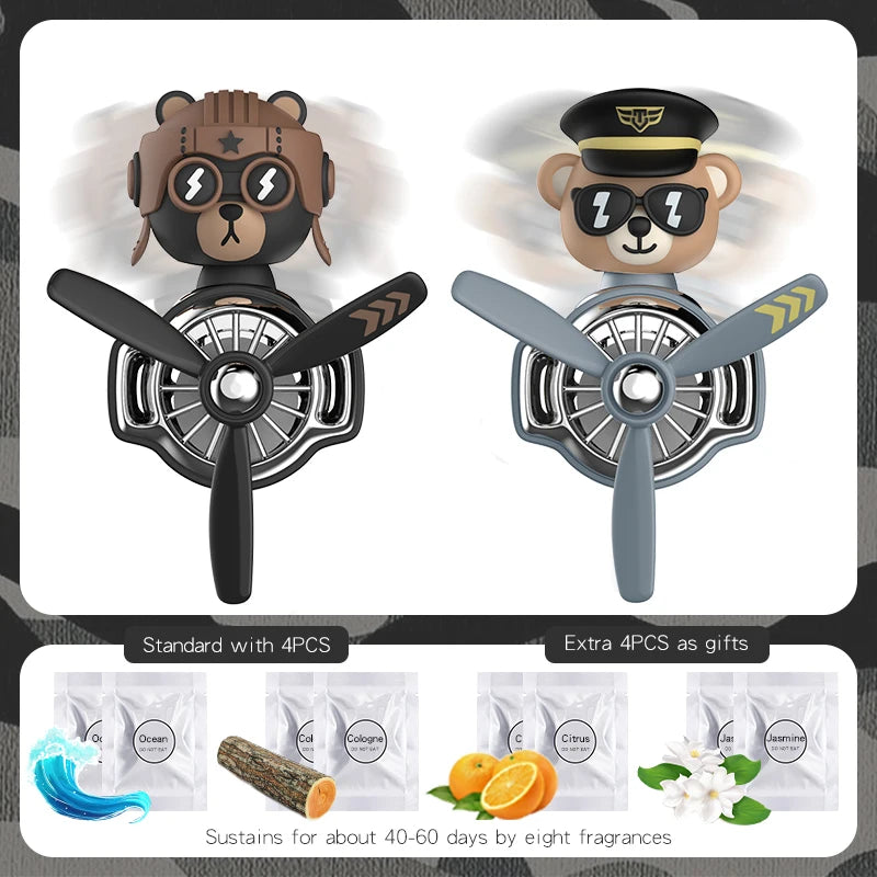 CowLost | product_id-pilot-husky-dog-car-air-freshener-propeller-plane-vent-clip-ocean-scent-aroma-diffuser |29