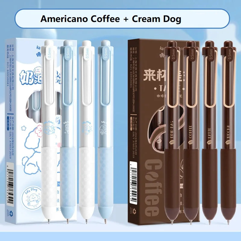 CowLost | product_id-fragrance-gel-pens-0-5mm-black-ink-rose-dog-coffee-assorted-colors-smudge-proof-comfortable-grip-for-study-and-homework |26
