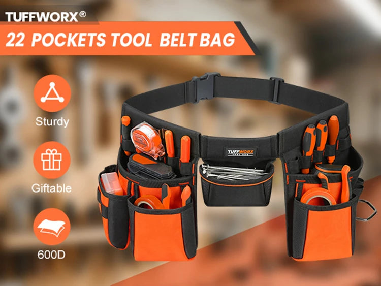 CowLost | product_id-adjustable-tool-belt-for-men-nail-holster-utility-waist-holder-for-contractors-and-mechanics |7