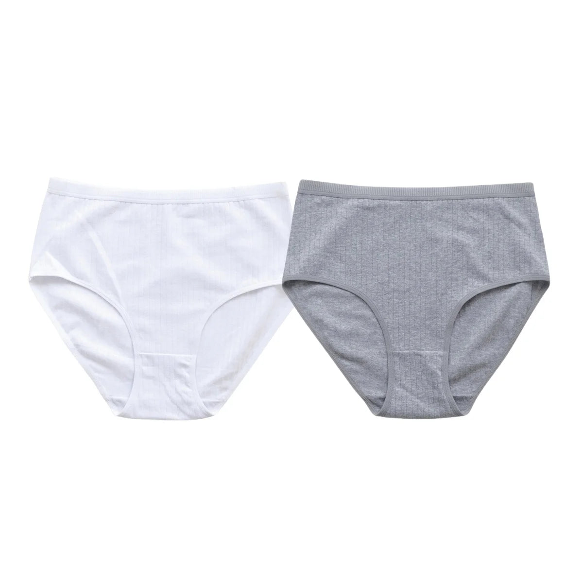 CowLost | product_id-2-pack-women-s-plus-size-high-waist-cotton-briefs-m-xxl-breathable-panties |30