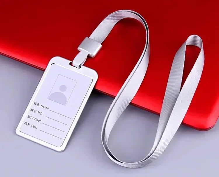 1 Pcs Aluminum Alloy Card Cover Case Bank Business Work Card Holder