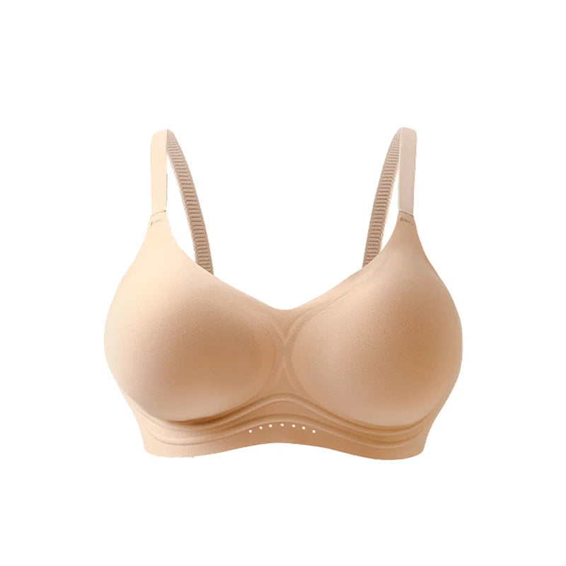 CowLost | product_id-fallsweet-red-plaid-wireless-seamless-push-up-bra-for-women |17