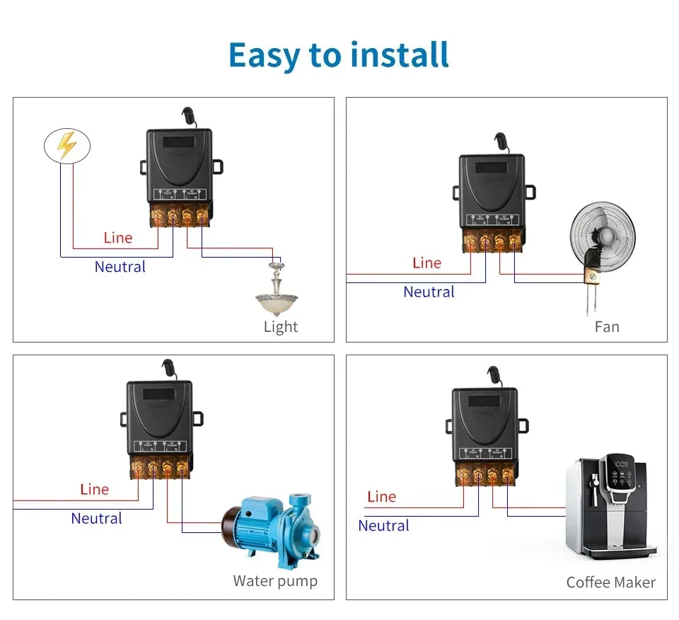 CowLost | product_id-433mhz-rf-wireless-remote-control-smart-switch-30a-relay-ac-75-220v-dc-9-72v-for-water-pump-motor-led |11