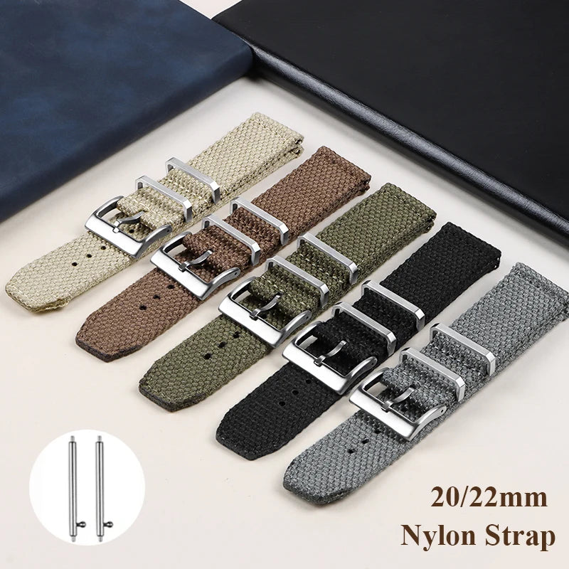 CowLost | product_id-20mm-22mm-nylon-cotton-quick-release-watchband-for-casio-seiko-military-sport-strap |1