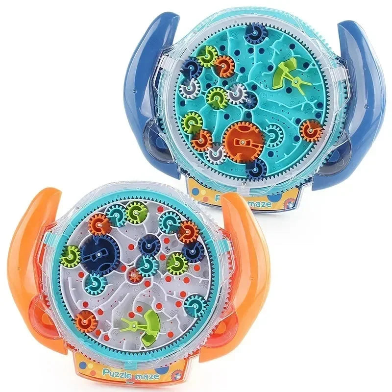 3D Gear Labyrinth Balance Ball Maze Puzzle Educational Toy for Kids Christmas Gift