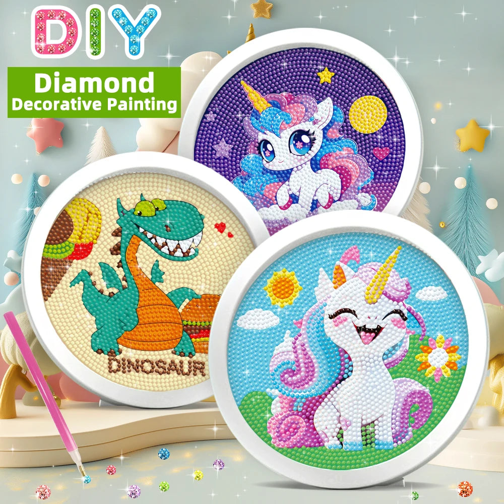 CowLost | product_id-diy-unicorn-mermaid-cartoon-diamond-painting-set-gift-home-decor-for-girls |1