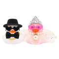 CowLost | product_id-2-piece-wedding-rubber-duck-set-bride-groom-mini-couple-gift |1