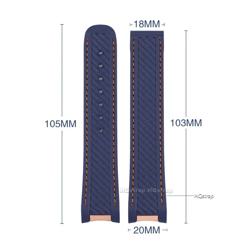 CowLost | bodysuits-product_id-20mm-silicone-rubber-watchband-for-omega-seamaster-300-speedmaster-at150-diving-watches |6