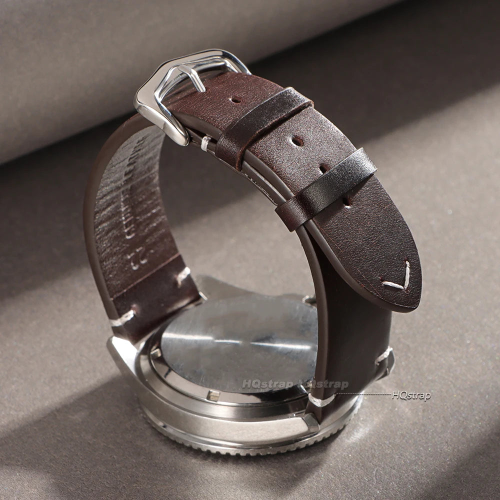 CowLost | product_id-handmade-vintage-oil-wax-cowhide-leather-watch-band-strap-18-24mm-for-smartwatch |3