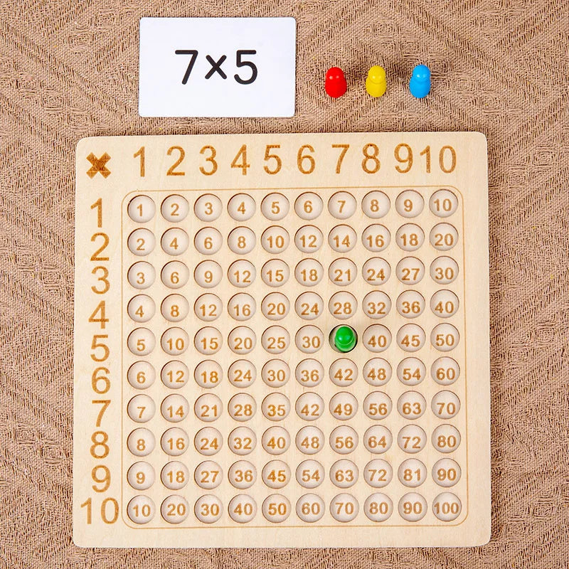 CowLost | fencing-barriers-montessori-kids-99-multiplication-board-game-educational-math-toy |3
