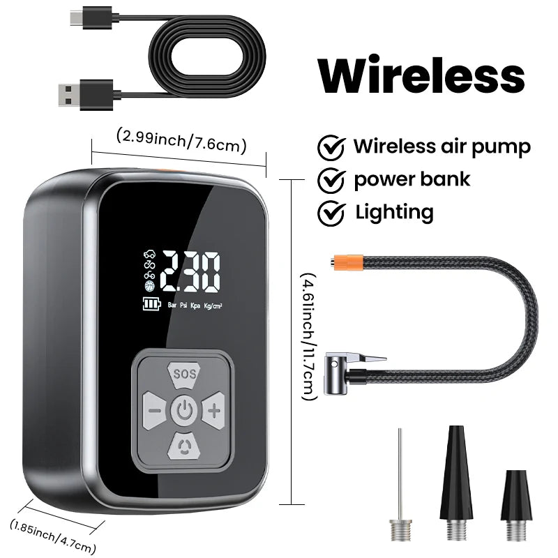 CowLost | product_id-yiju-portable-digital-electric-tire-inflator-pump-for-car-motorcycle-bicycle |20
