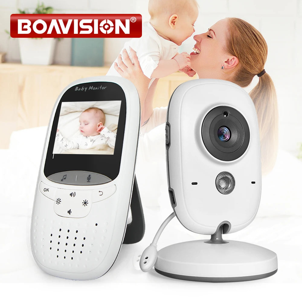 CowLost | baby-monitor-vb602-ir-night-vision-temperature-monitor-lullabies-intercom-vox-mode-video-baby-camera-walkie-talkie-babysitter |1