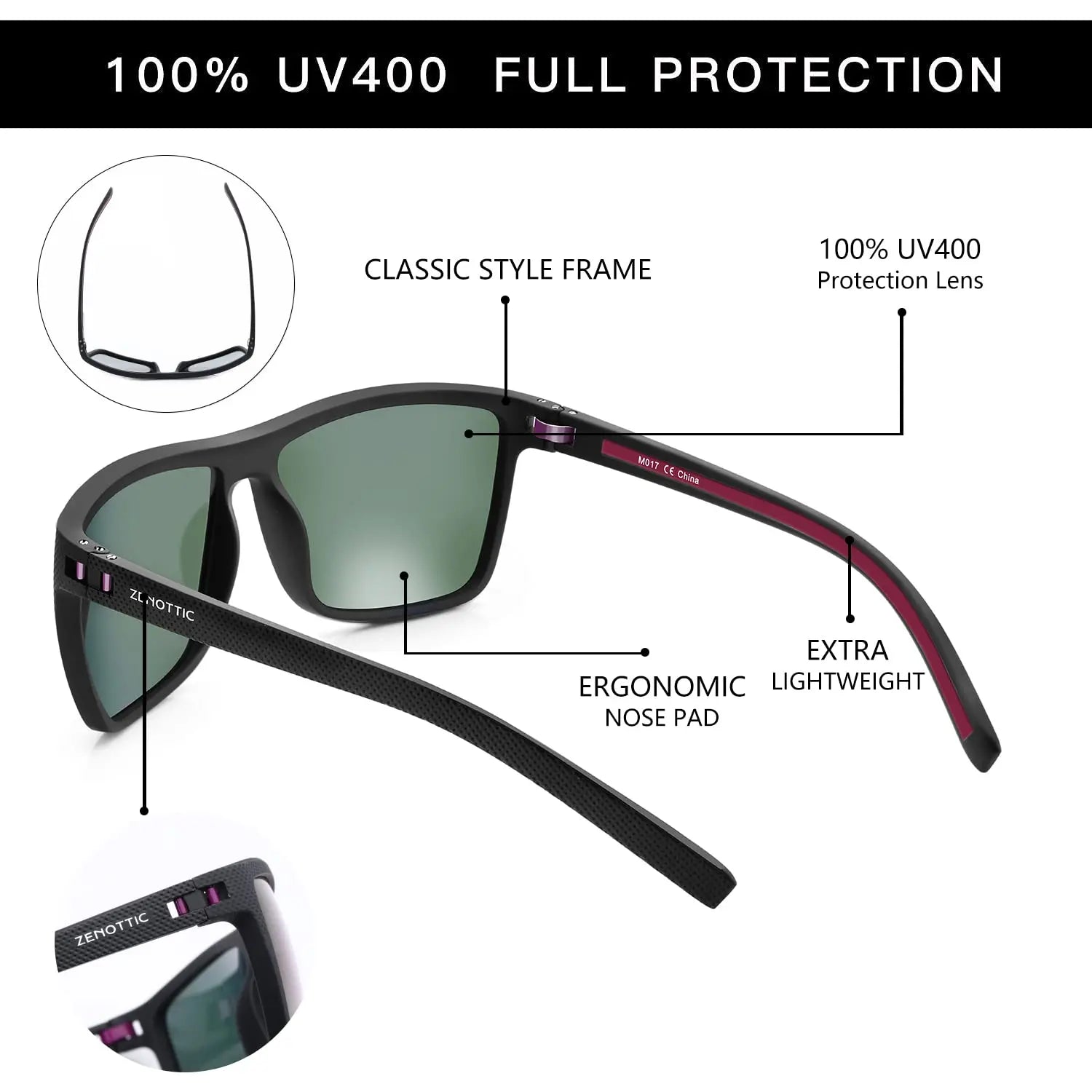 CowLost | zenottic-polarized-sunglasses-for-men-shades-lightweight-tr90-frame-uv400-protection |48