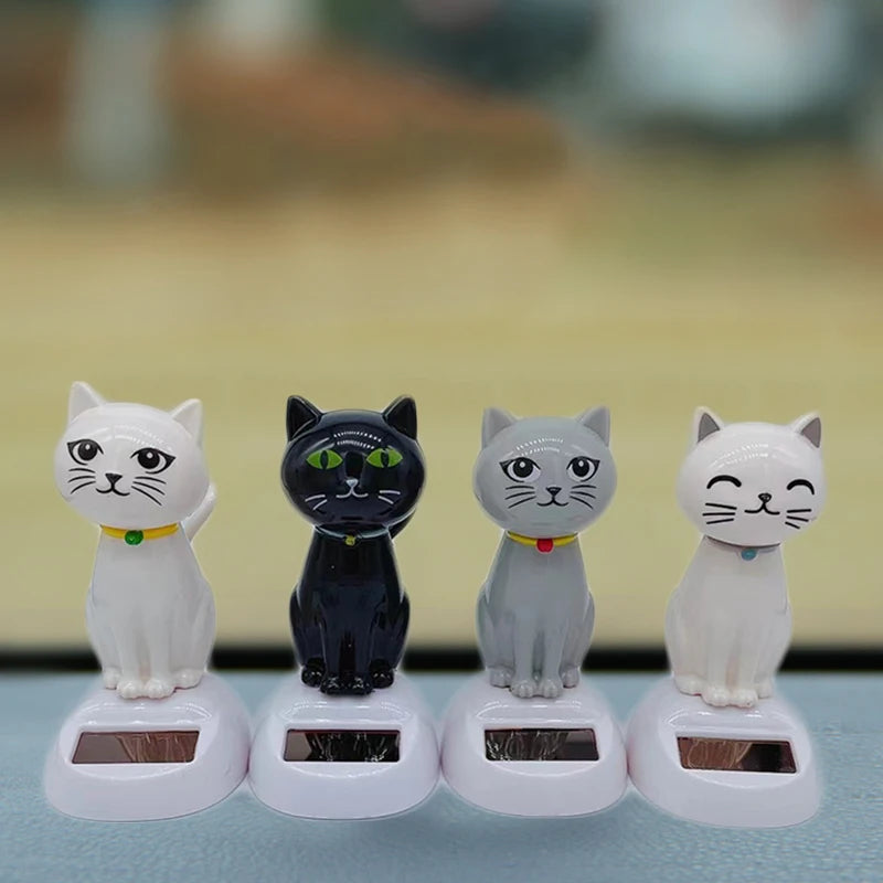 CowLost | product_id-solar-powered-shaking-head-cartoon-cat-car-decoration-gift |2