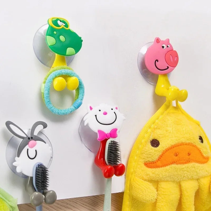 CowLost | multi-functional-silicone-toothbrush-holder-toothpaste-storage-rack |3