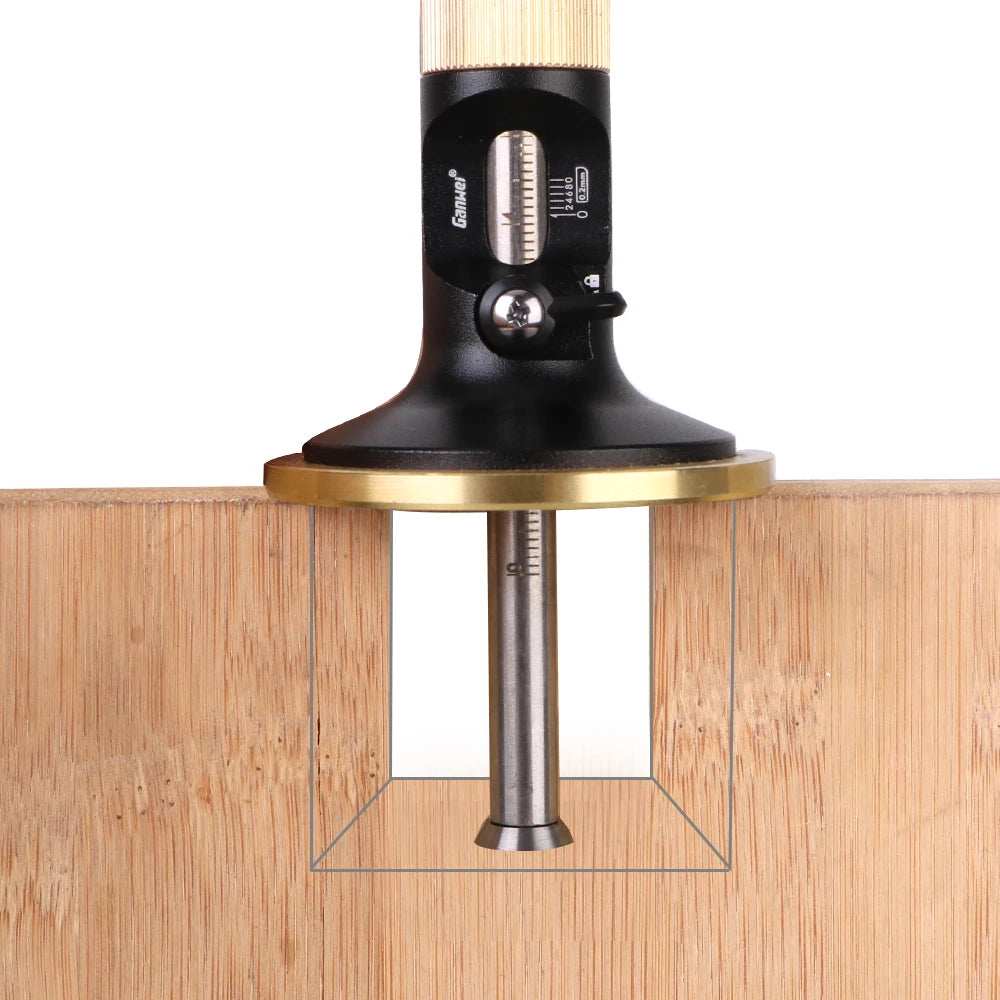 CowLost | blade-scribing-tools-european-style-scriber-new-carpentry-parallel-line-high-precision-woodworking-scriber-wheel-marking-gauge |2