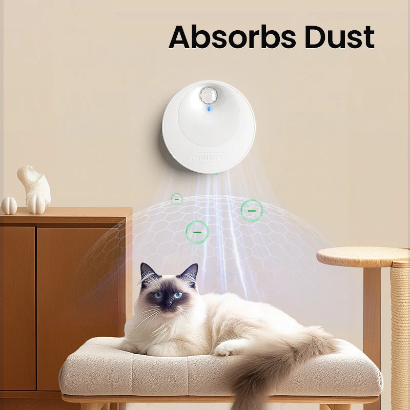CowLost | cat-toys-rojeco-smart-cat-litter-box-deodoriser-4000mah-odor-purifier |3