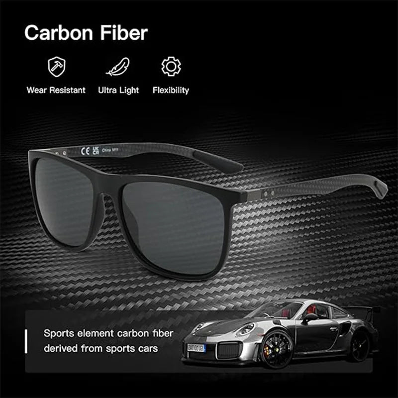 CowLost | zenottic-square-polarized-sunglasses-for-men-ultralight-carbon-fiber |3