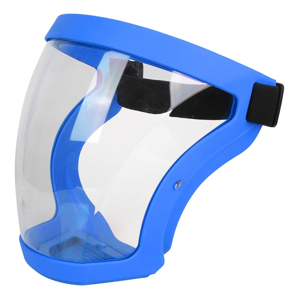 CowLost | kitchen-tool-full-face-shield-oil-splash-proof-mask-motorcycle-bicycle-cycling-dusting-mask-protection-face-cover-with-filters |13