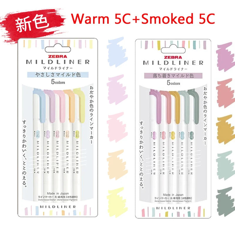 CowLost | product_id-zebra-mildliner-highlighters-5-40-colors-dual-tip-markers-for-art-and-drawing |19