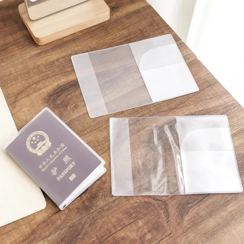 CowLost | uncategorized-pvc-waterproof-passport-cover-case-for-travel-document-holder-1pcs |2