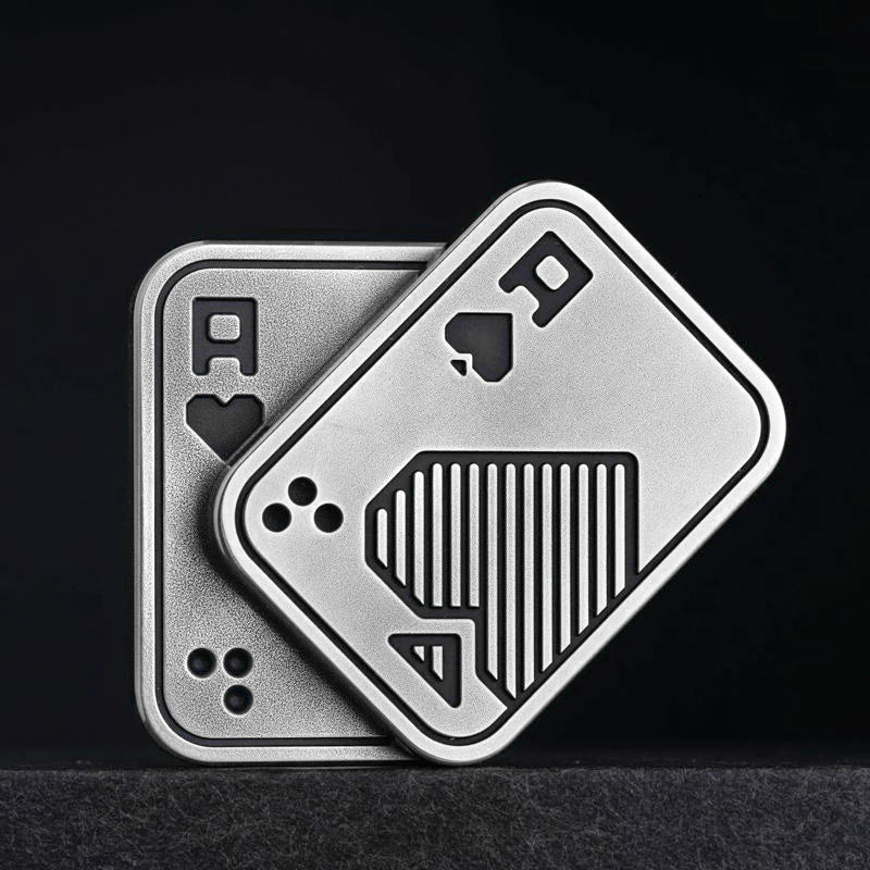 CowLost | product_id-magnetic-metal-poker-card-fidget-slider-stress-relief-edc-coin-toy |11