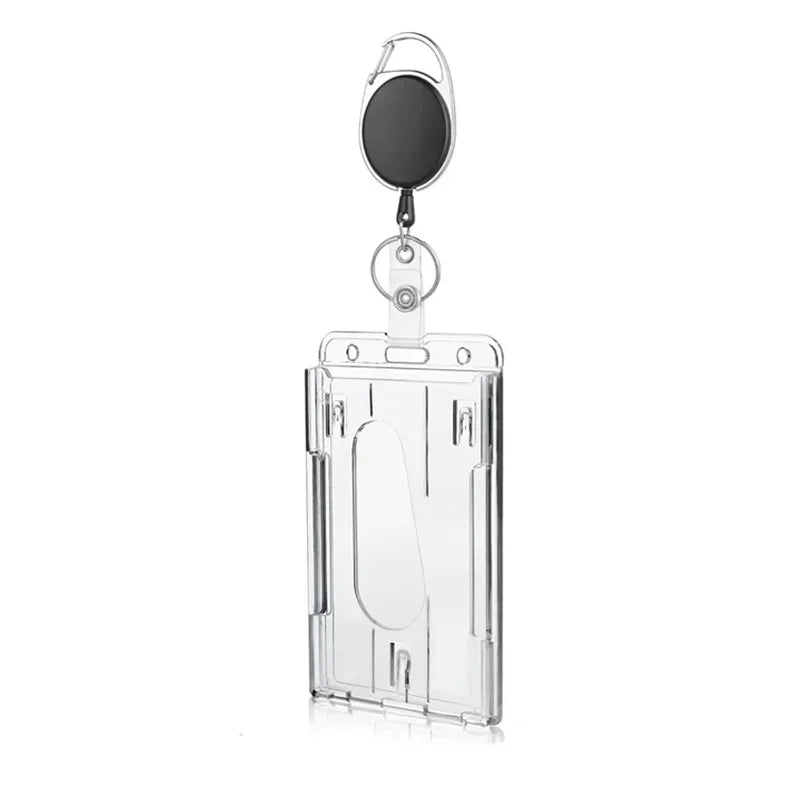 1 Pcs Aluminum Alloy Card Cover Case Bank Business Work Card Holder